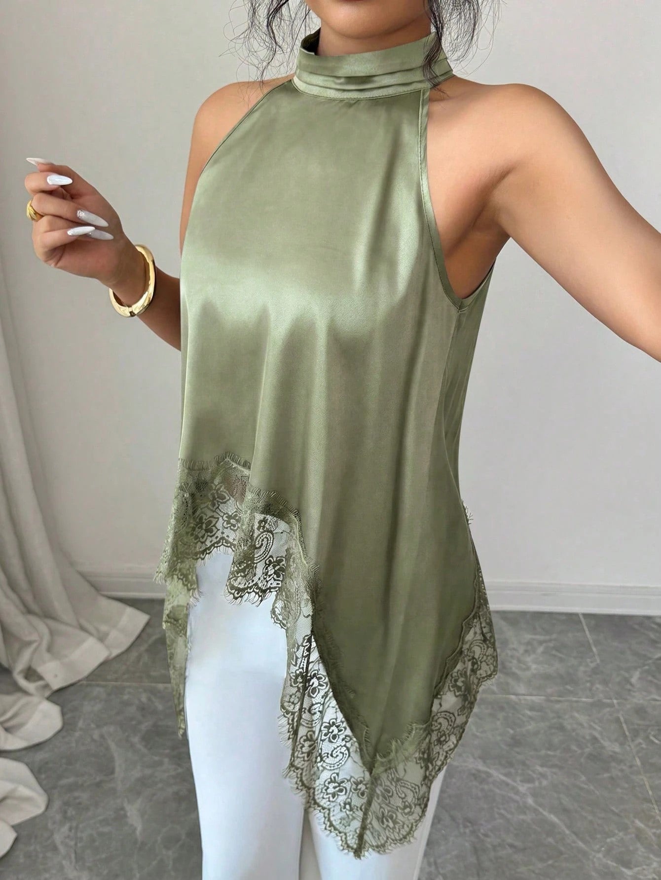 💚Yaşıl Qadın Bluzu